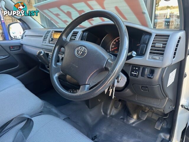 2013 TOYOTA HIACE LWB KDH201R MY12 UPGRADE 4D VAN
