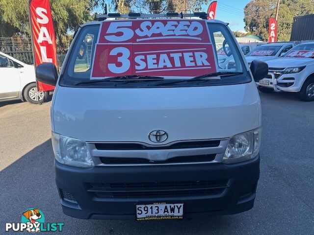2013 TOYOTA HIACE LWB KDH201R MY12 UPGRADE 4D VAN