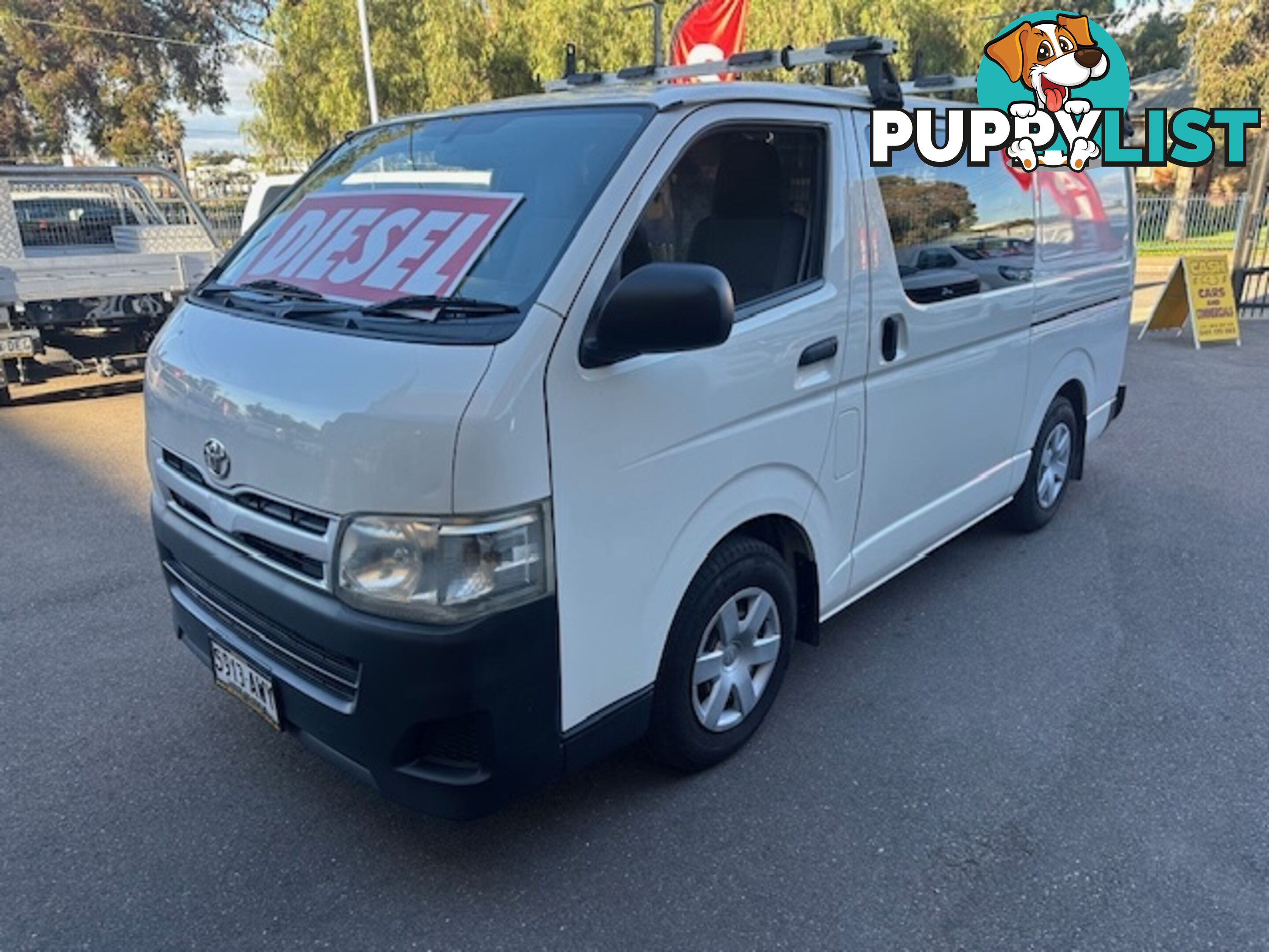 2013 TOYOTA HIACE LWB KDH201R MY12 UPGRADE 4D VAN
