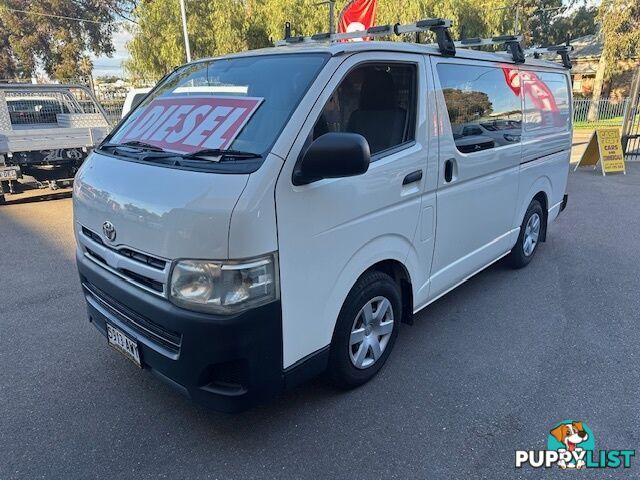 2013 TOYOTA HIACE LWB KDH201R MY12 UPGRADE 4D VAN
