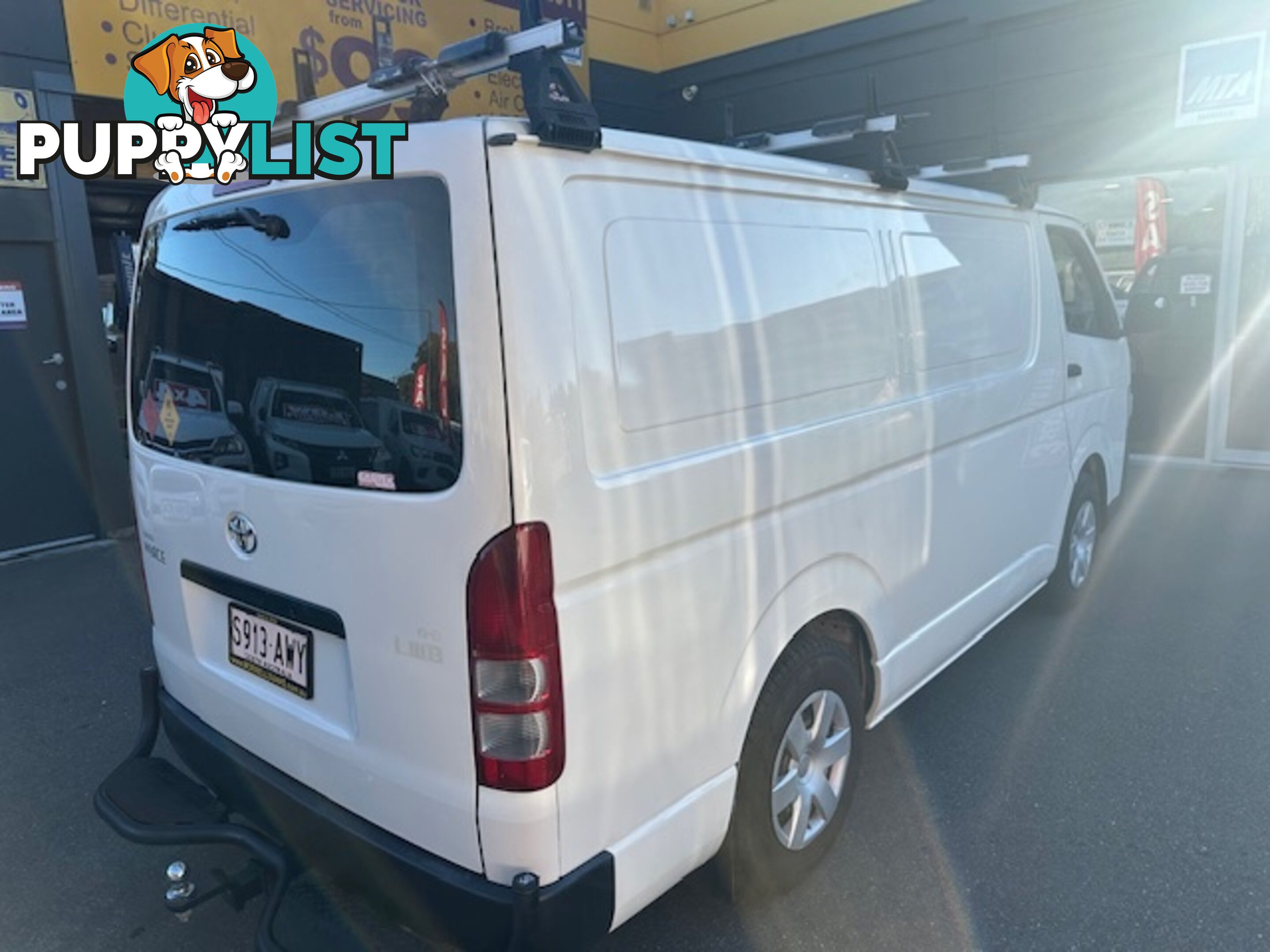 2013 TOYOTA HIACE LWB KDH201R MY12 UPGRADE 4D VAN