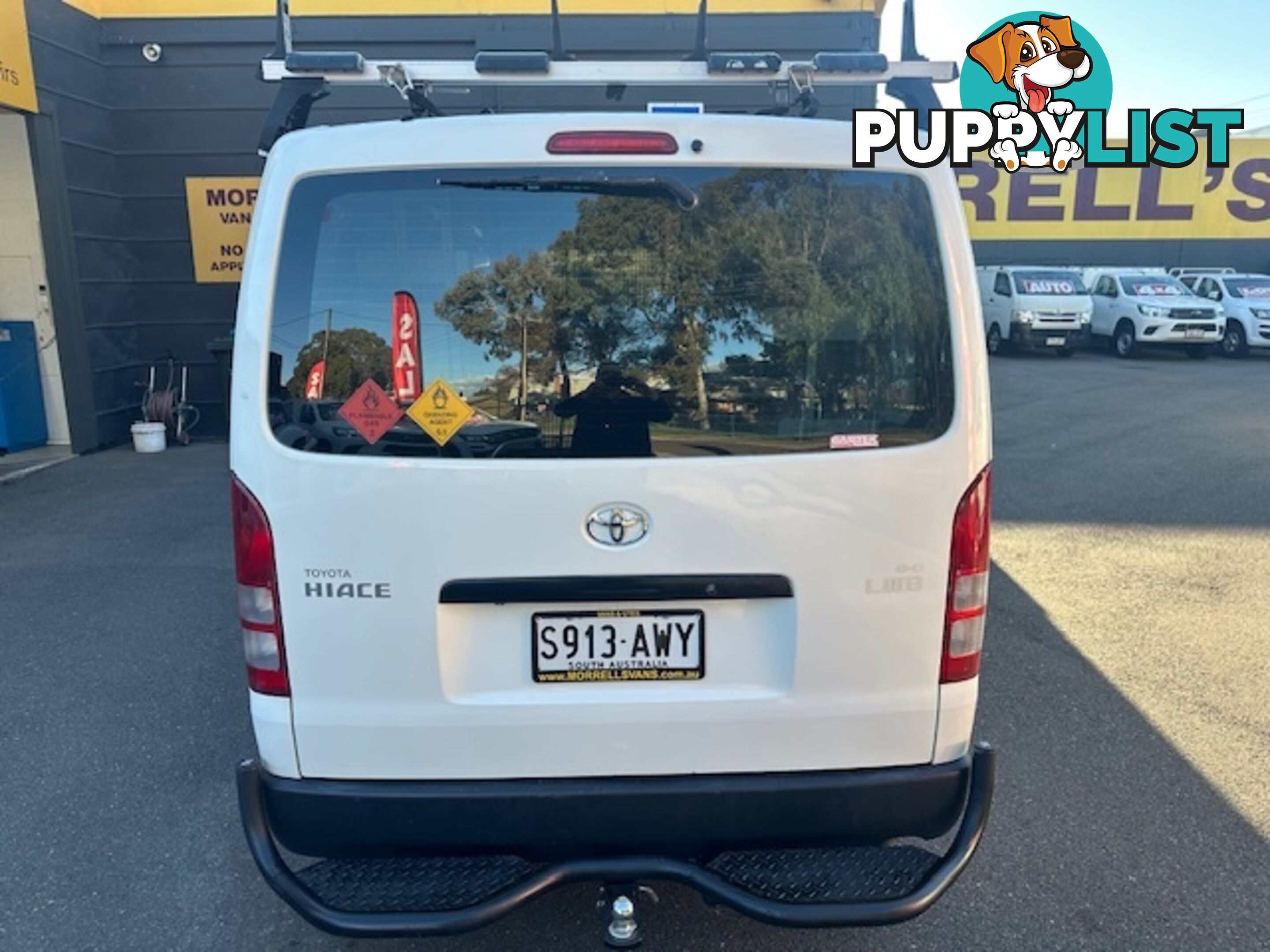 2013 TOYOTA HIACE LWB KDH201R MY12 UPGRADE 4D VAN