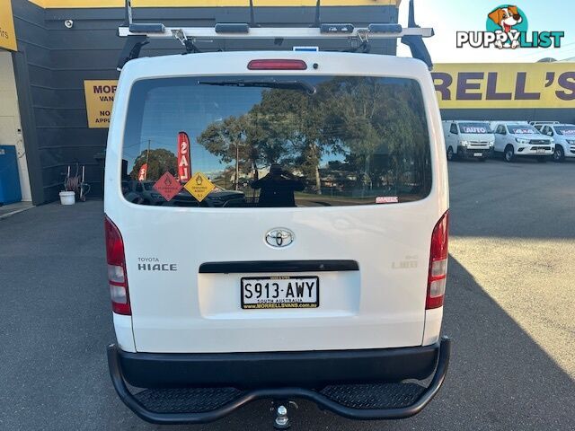 2013 TOYOTA HIACE LWB KDH201R MY12 UPGRADE 4D VAN