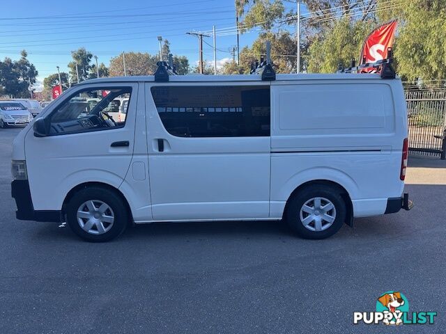2013 TOYOTA HIACE LWB KDH201R MY12 UPGRADE 4D VAN