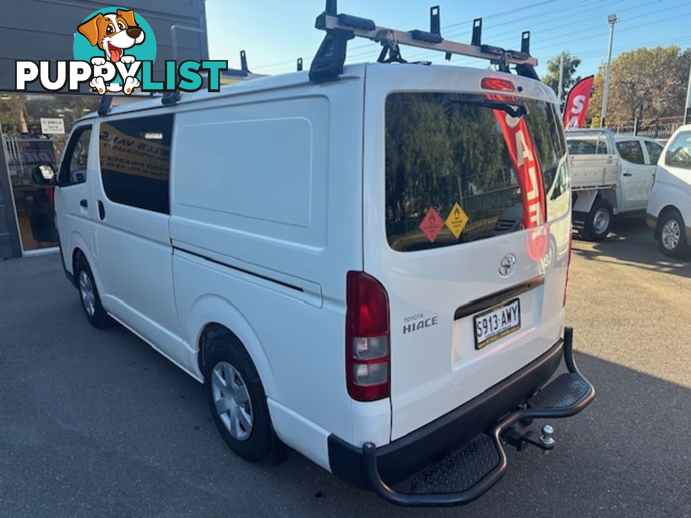 2013 TOYOTA HIACE LWB KDH201R MY12 UPGRADE 4D VAN