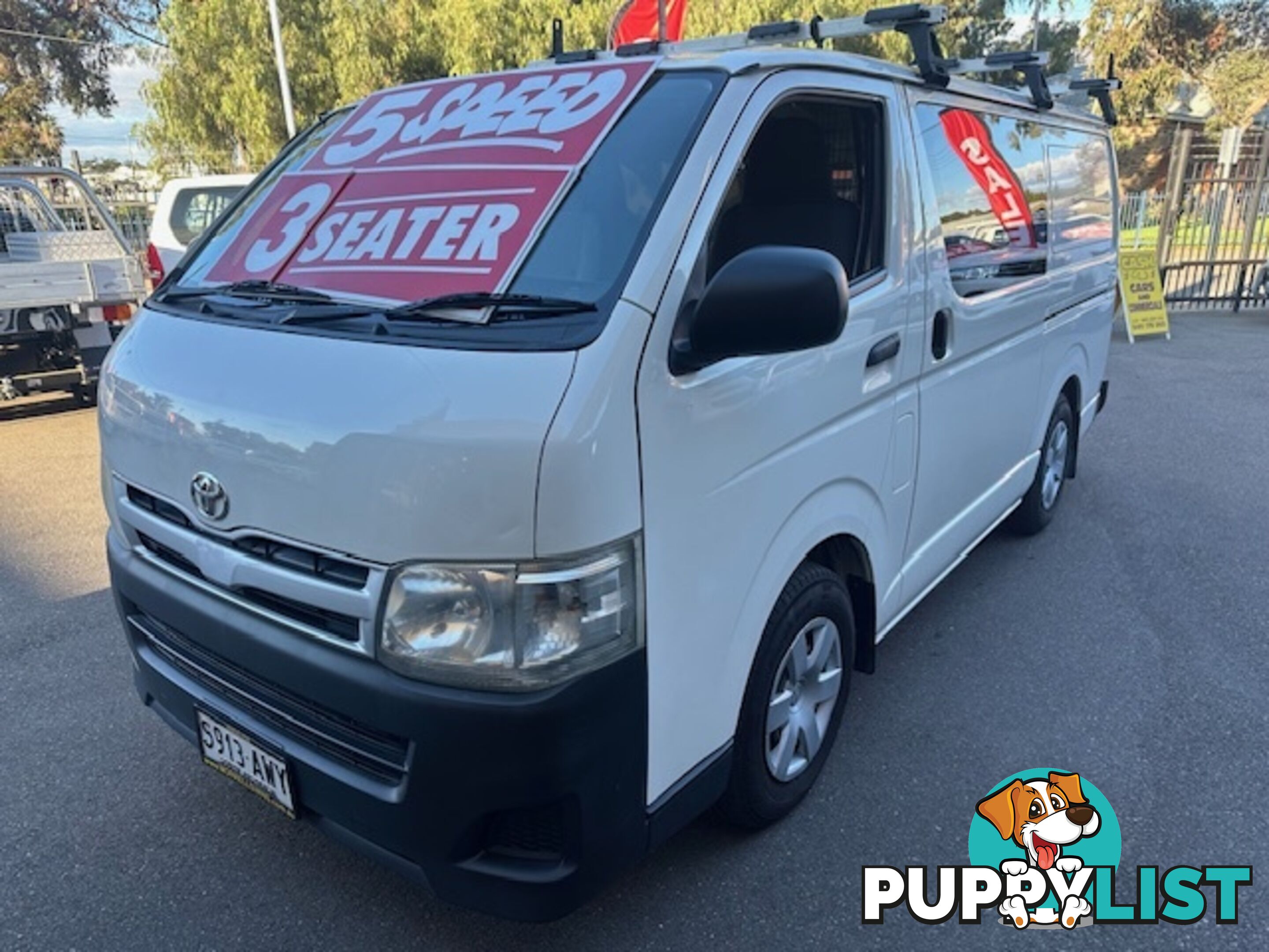 2013 TOYOTA HIACE LWB KDH201R MY12 UPGRADE 4D VAN