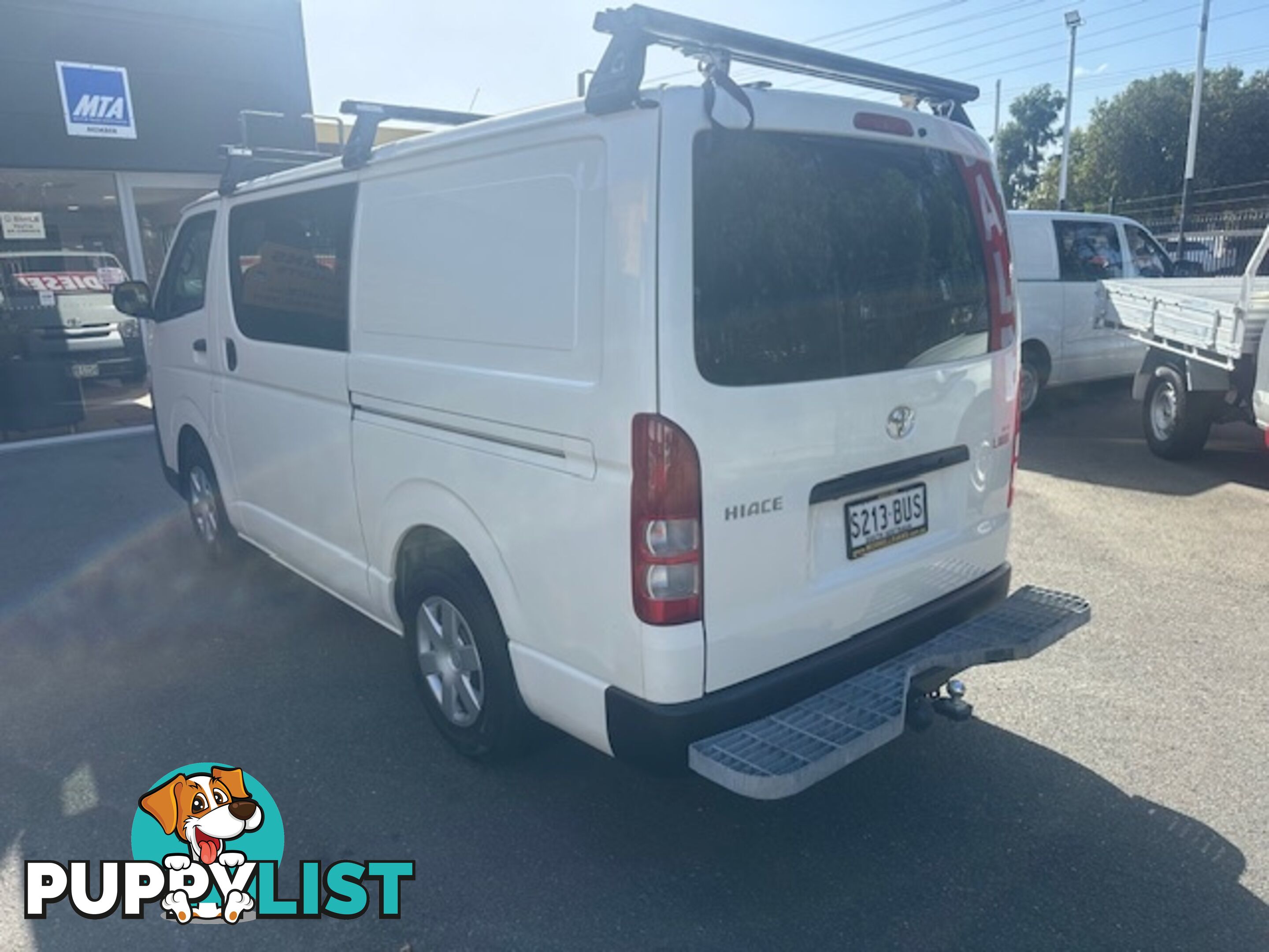 2018 TOYOTA HIACE LWB KDH201R MY16 4D VAN