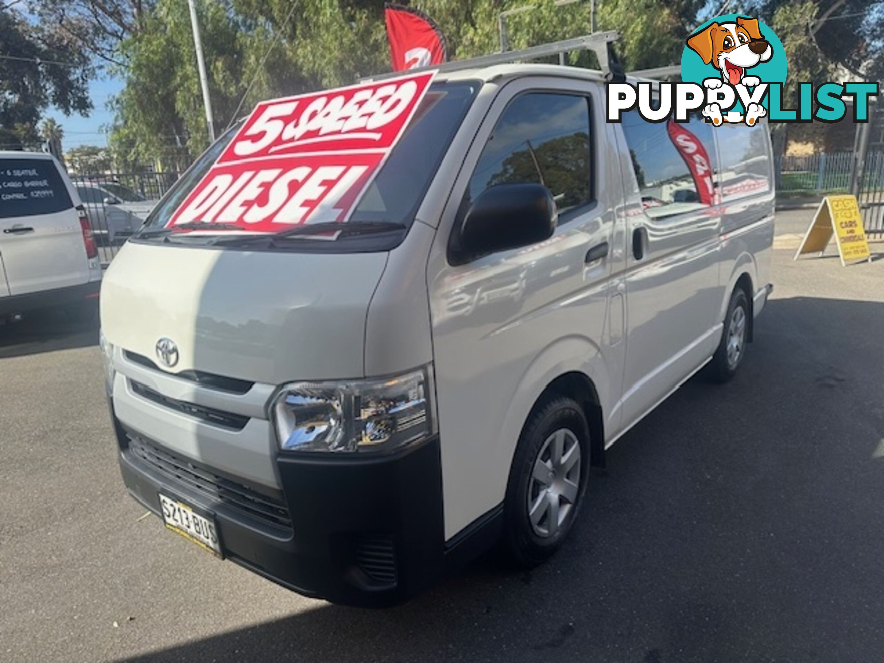 2018 TOYOTA HIACE LWB KDH201R MY16 4D VAN