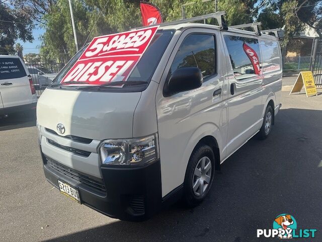 2018 TOYOTA HIACE LWB KDH201R MY16 4D VAN
