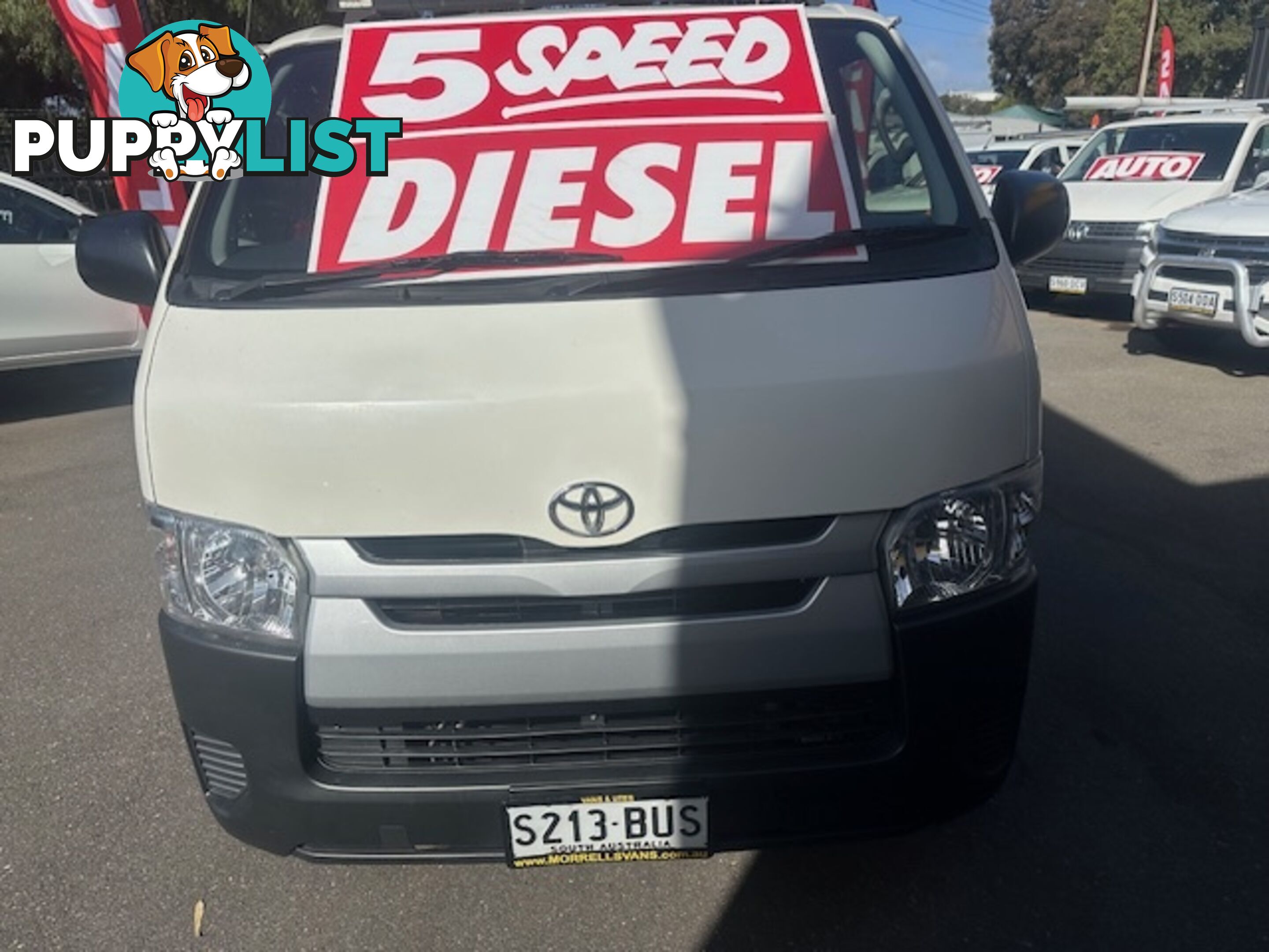 2018 TOYOTA HIACE LWB KDH201R MY16 4D VAN