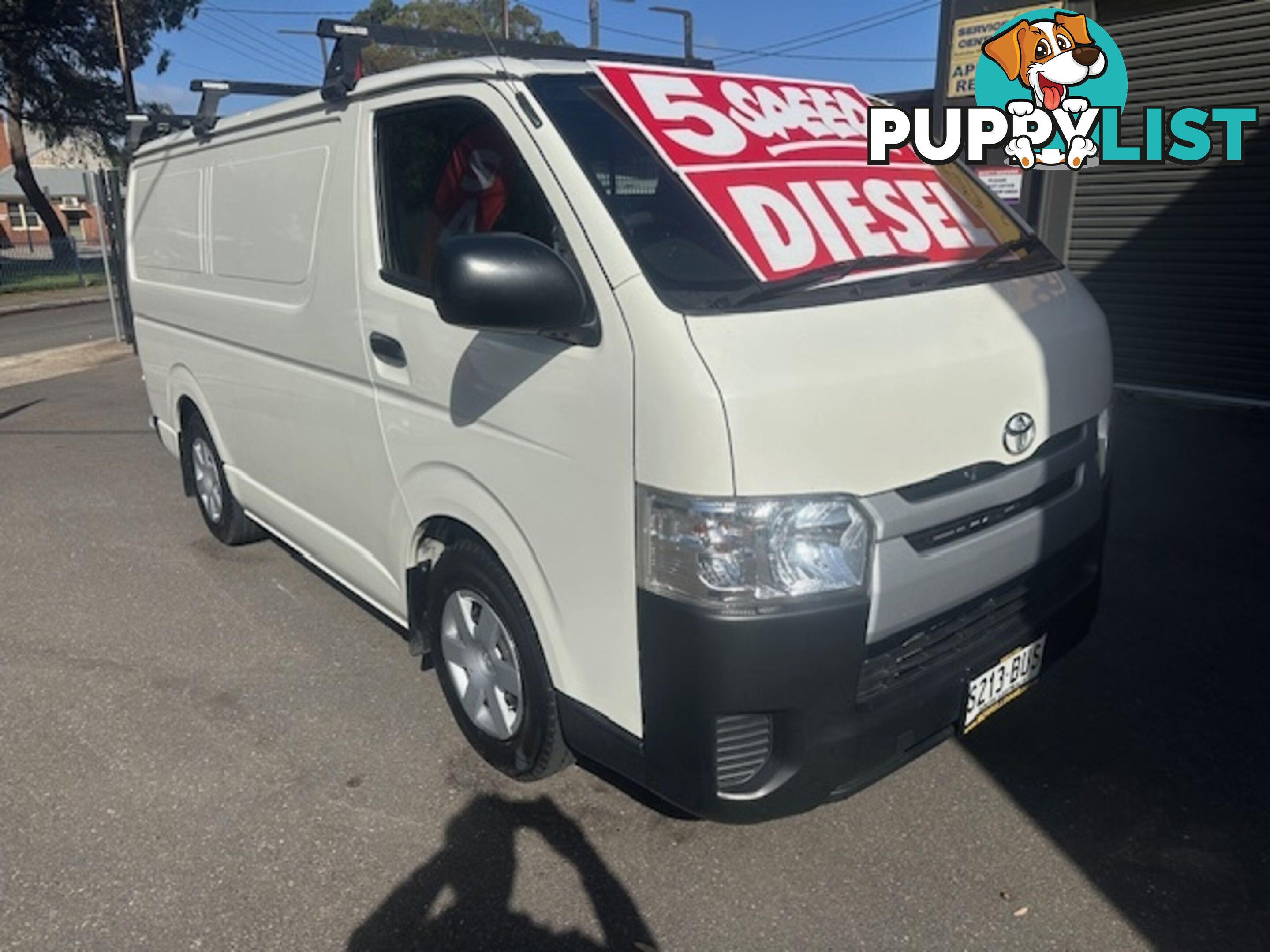 2018 TOYOTA HIACE LWB KDH201R MY16 4D VAN
