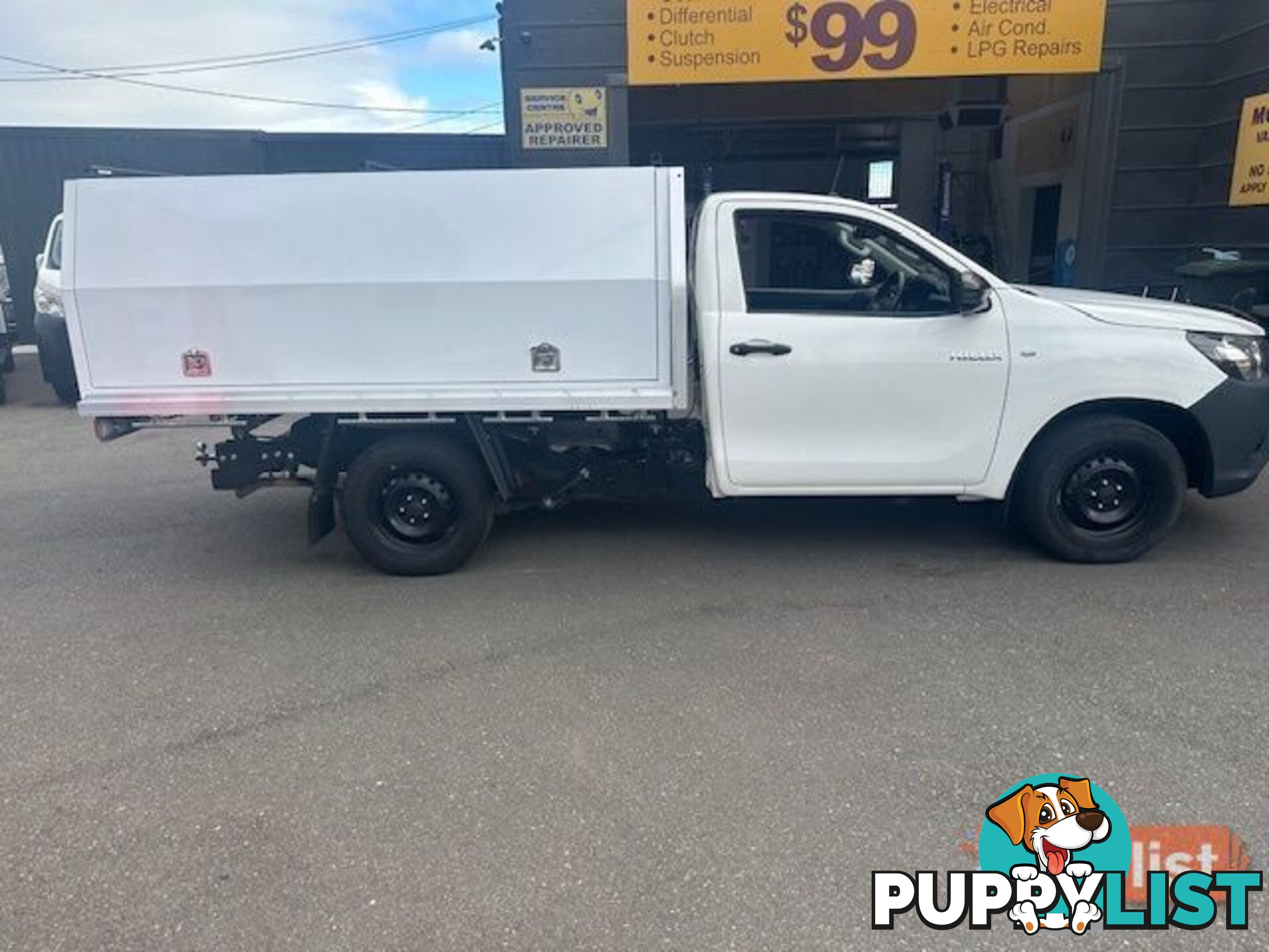 2021 TOYOTA HILUX WORKMATE 4X2 TGN121R CCHAS