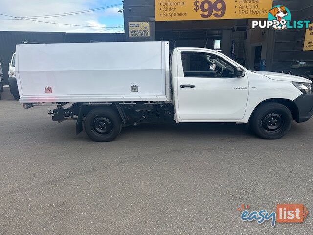 2021 TOYOTA HILUX WORKMATE 4X2 TGN121R CCHAS