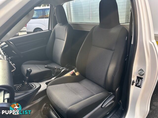 2021 TOYOTA HILUX WORKMATE 4X2 TGN121R CCHAS