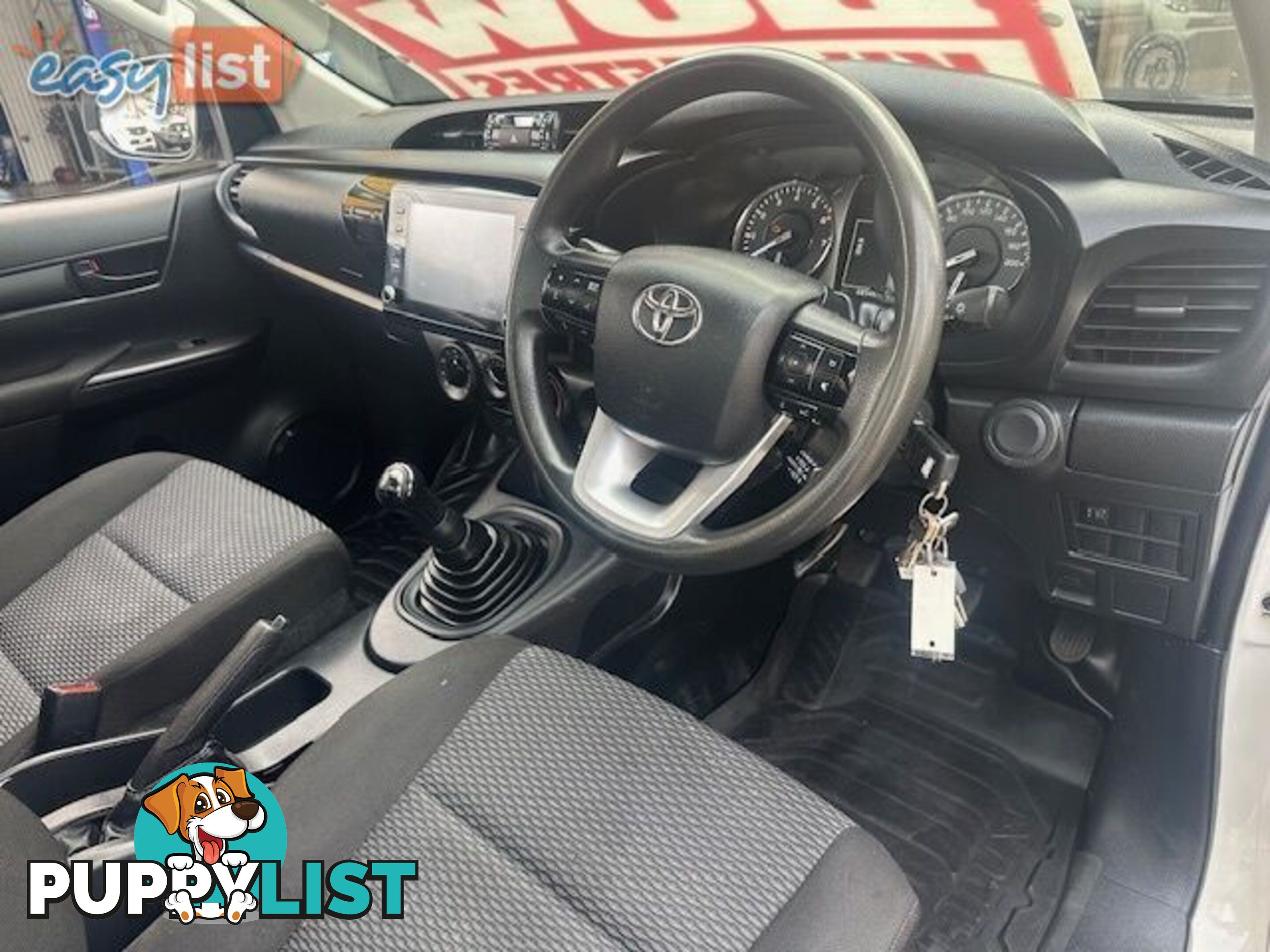 2021 TOYOTA HILUX WORKMATE 4X2 TGN121R CCHAS