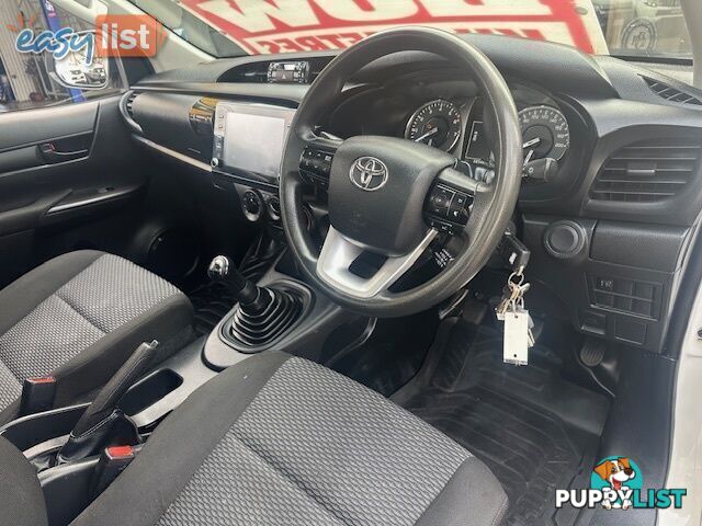 2021 TOYOTA HILUX WORKMATE 4X2 TGN121R CCHAS