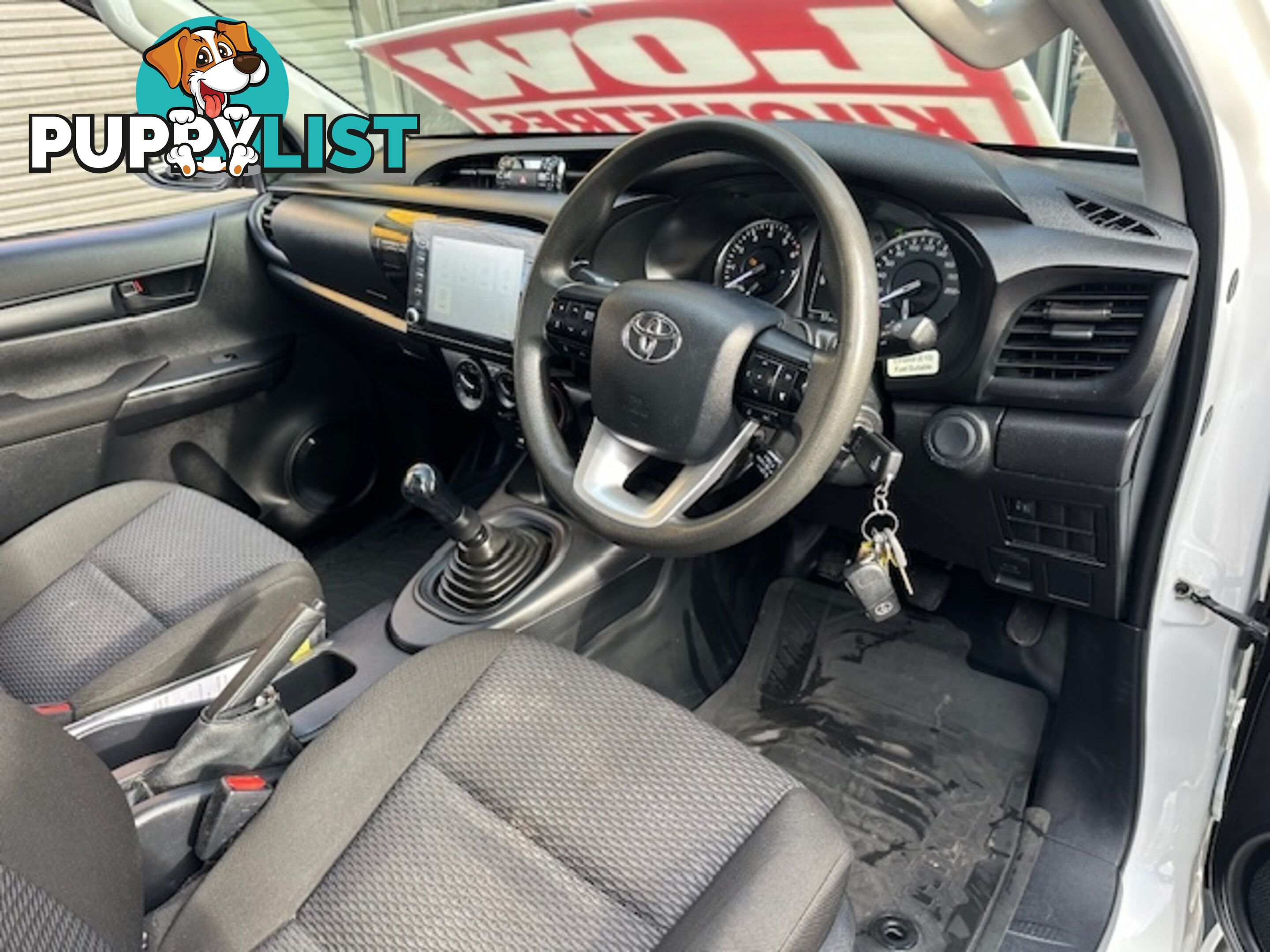 2021 TOYOTA HILUX WORKMATE 4X2 TGN121R CCHAS