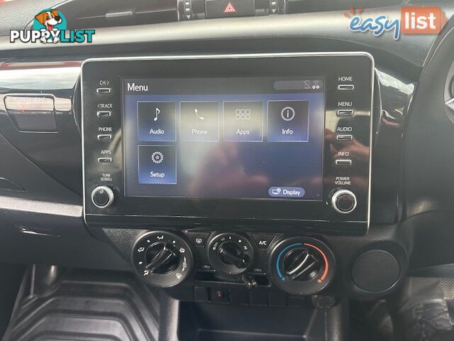 2021 TOYOTA HILUX WORKMATE 4X2 TGN121R CCHAS