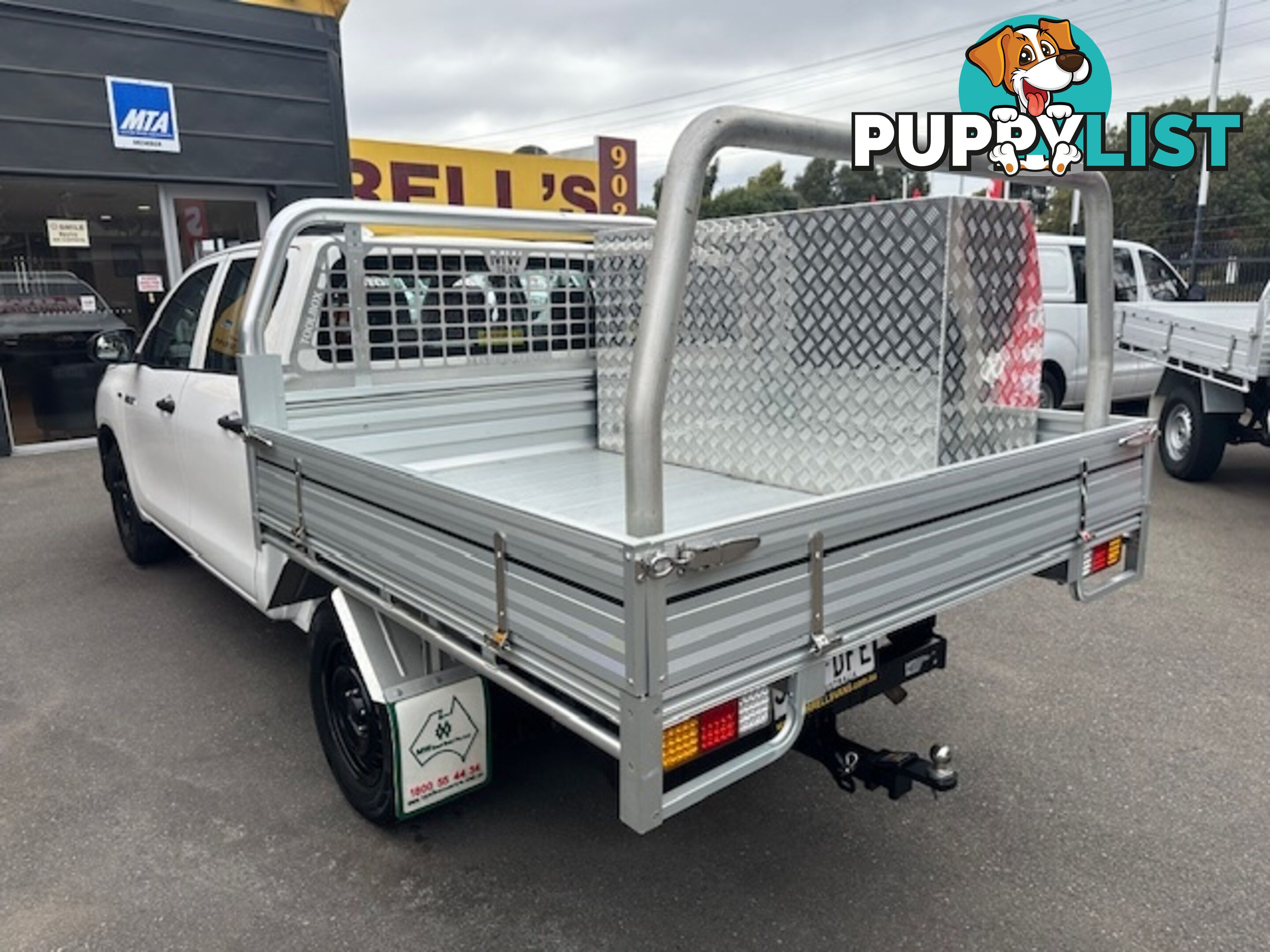 2019 TOYOTA HILUX WORKMATE TGN121R MY19 DOUBLE CAB PUP