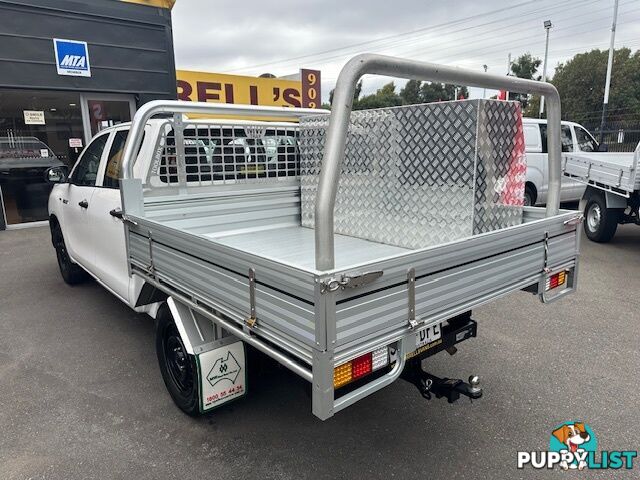 2019 TOYOTA HILUX WORKMATE TGN121R MY19 DOUBLE CAB PUP
