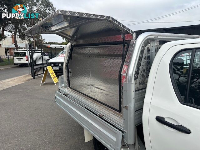 2019 TOYOTA HILUX WORKMATE TGN121R MY19 DOUBLE CAB PUP