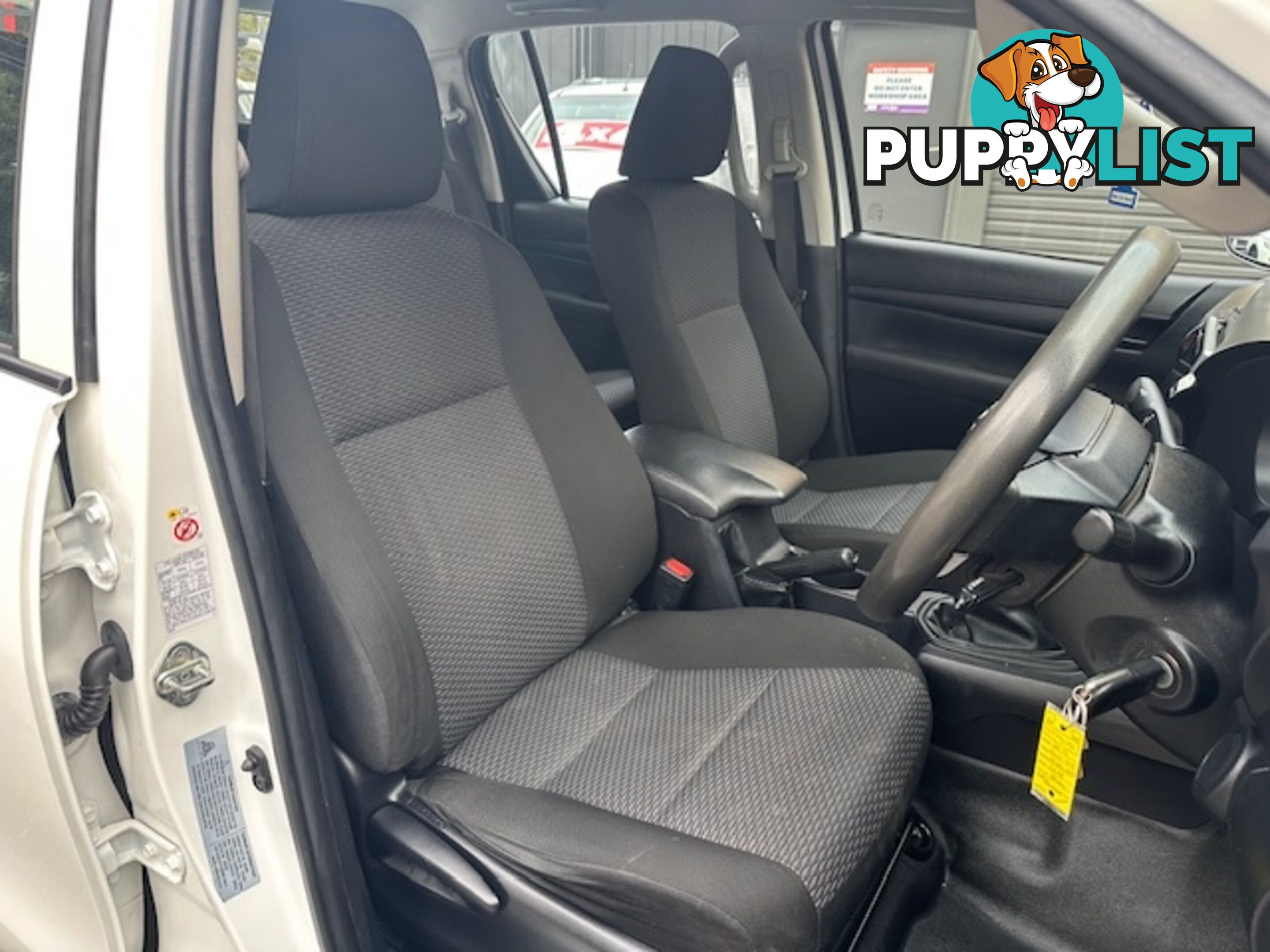 2019 TOYOTA HILUX WORKMATE TGN121R MY19 DOUBLE CAB PUP