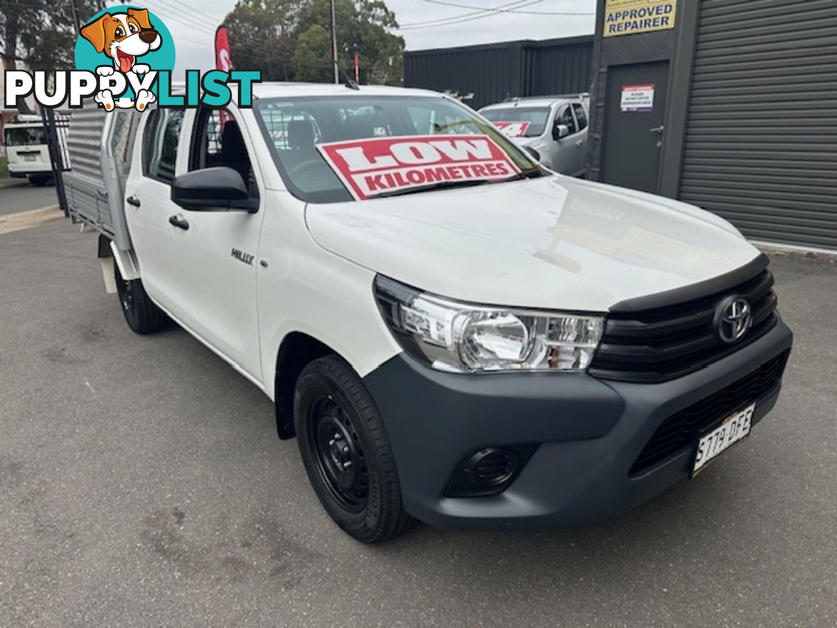 2019 TOYOTA HILUX WORKMATE TGN121R MY19 DOUBLE CAB PUP