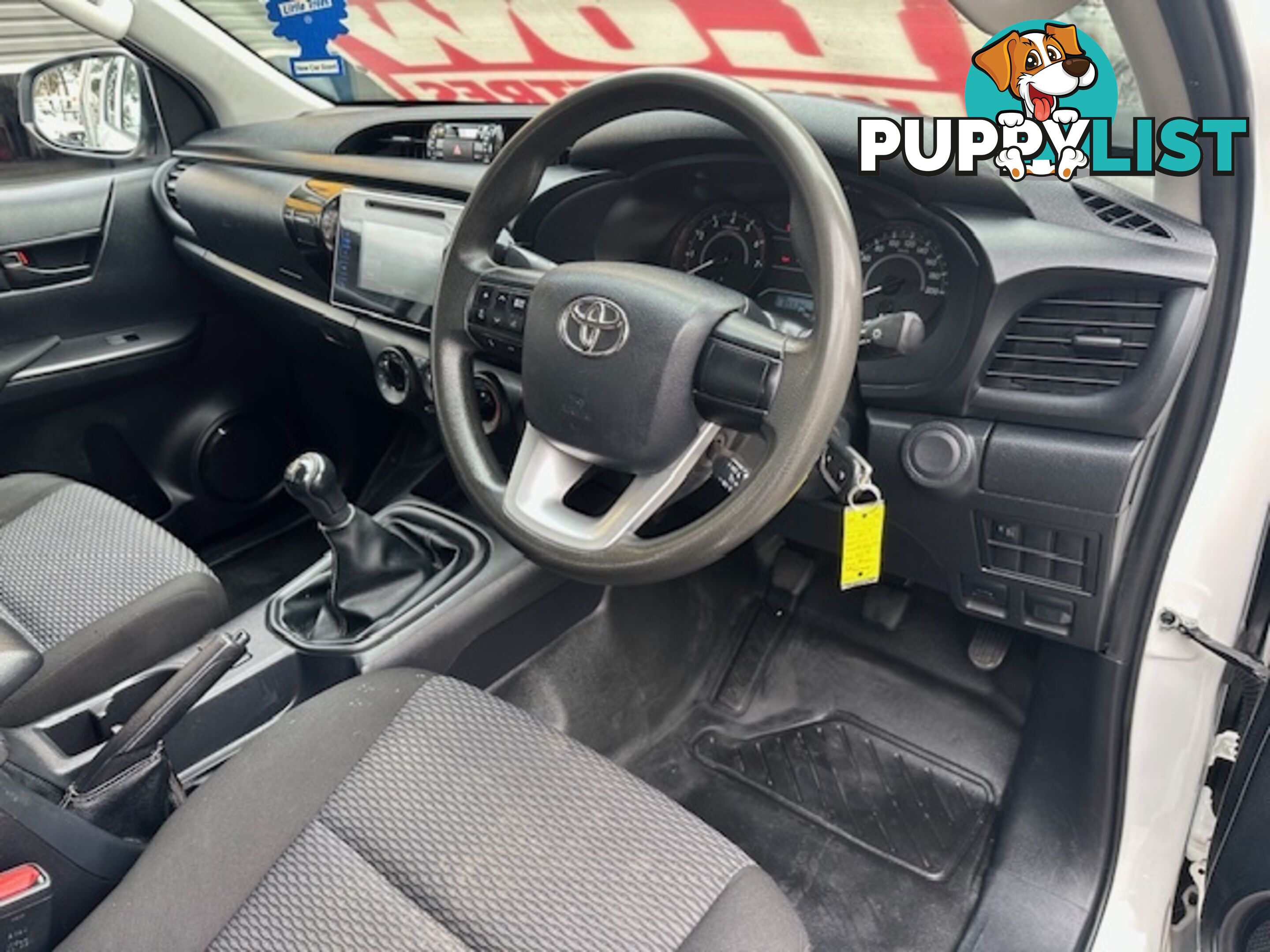 2019 TOYOTA HILUX WORKMATE TGN121R MY19 DOUBLE CAB PUP