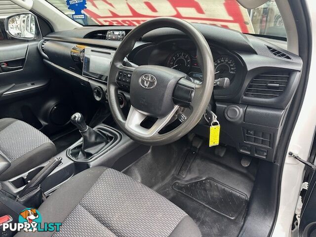 2019 TOYOTA HILUX WORKMATE TGN121R MY19 DOUBLE CAB PUP