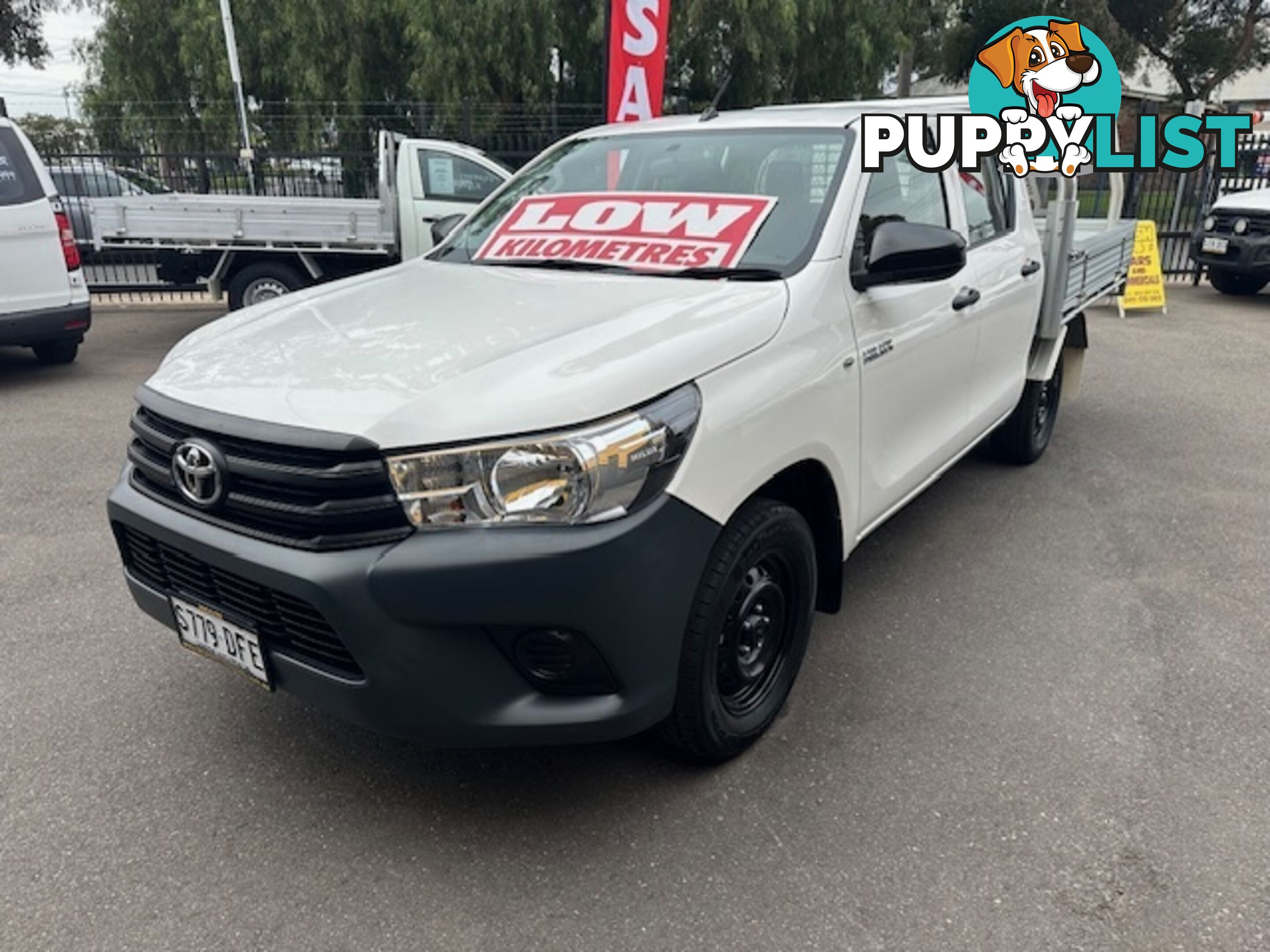 2019 TOYOTA HILUX WORKMATE TGN121R MY19 DOUBLE CAB PUP