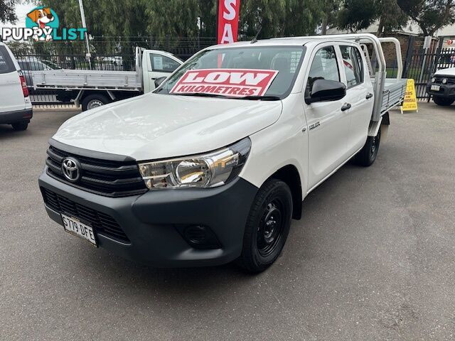 2019 TOYOTA HILUX WORKMATE TGN121R MY19 DOUBLE CAB PUP