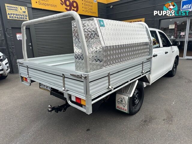 2019 TOYOTA HILUX WORKMATE TGN121R MY19 DOUBLE CAB PUP