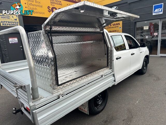 2019 TOYOTA HILUX WORKMATE TGN121R MY19 DOUBLE CAB PUP