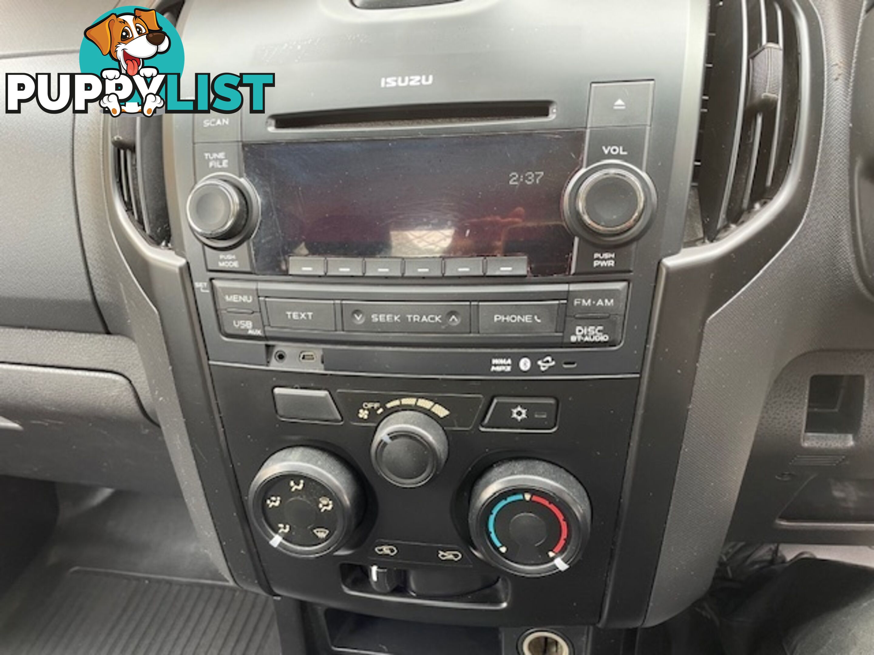 2016 ISUZU D-MAX SX HI-RIDE 4X2 TF MY15.5 CCHAS