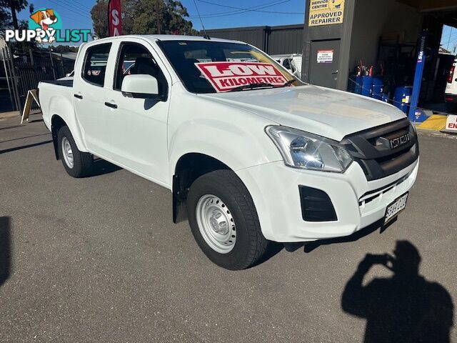 2019 ISUZU D-MAX SX HI-RIDE 4X2 TF MY19 CREW CAB UTILITY