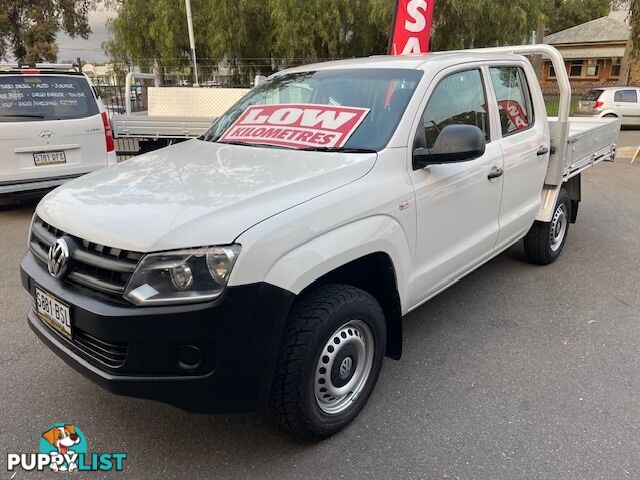 2012 VOLKSWAGEN AMAROK TDI340 4X2 2H MY12 DUAL CCHAS