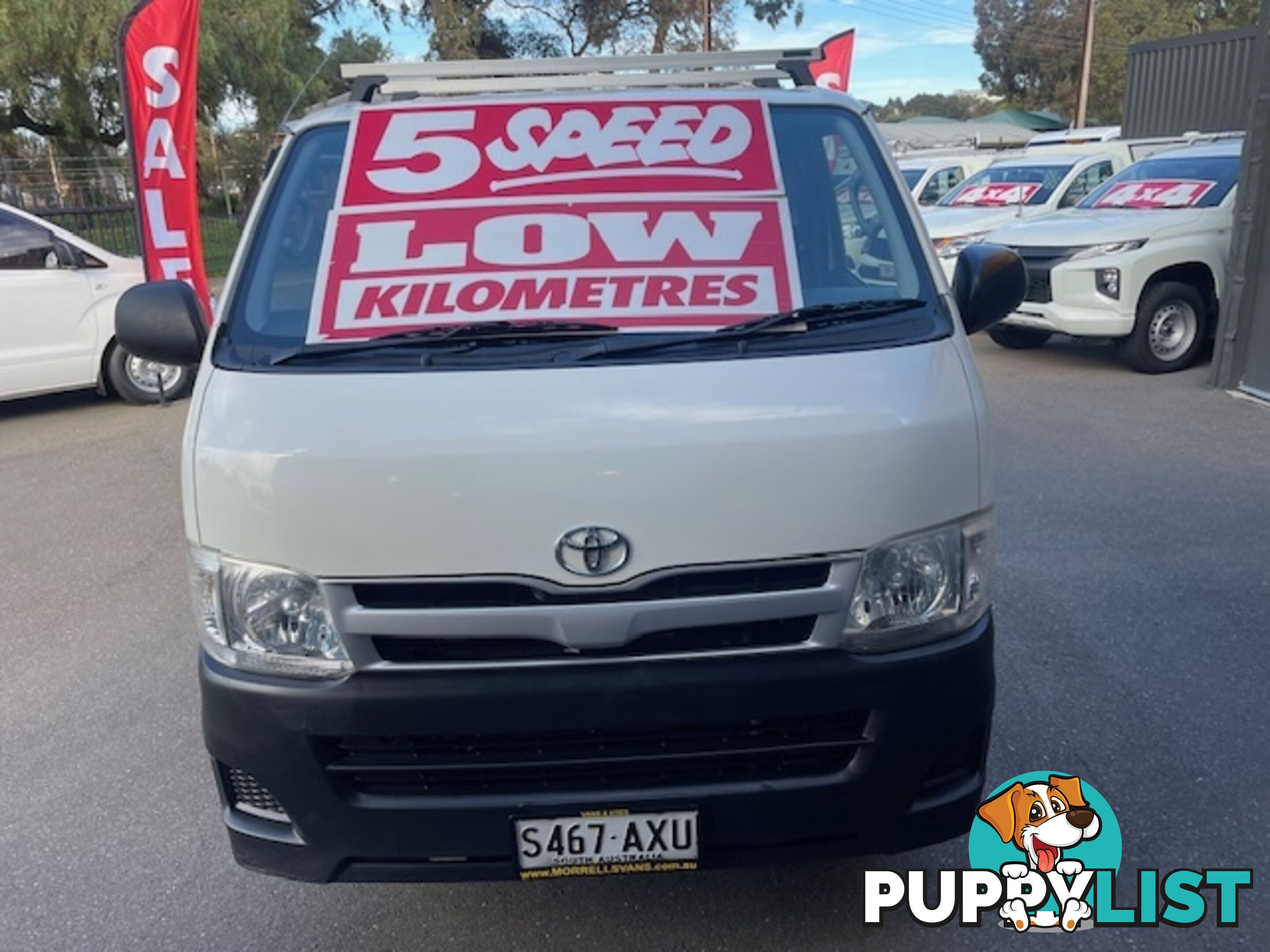 2013 TOYOTA HIACE LWB TRH201R MY12 UPGRADE 4D VAN