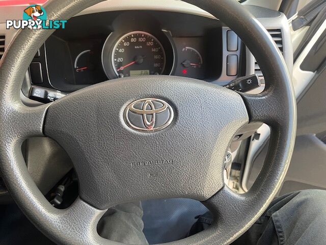2013 TOYOTA HIACE LWB TRH201R MY12 UPGRADE 4D VAN
