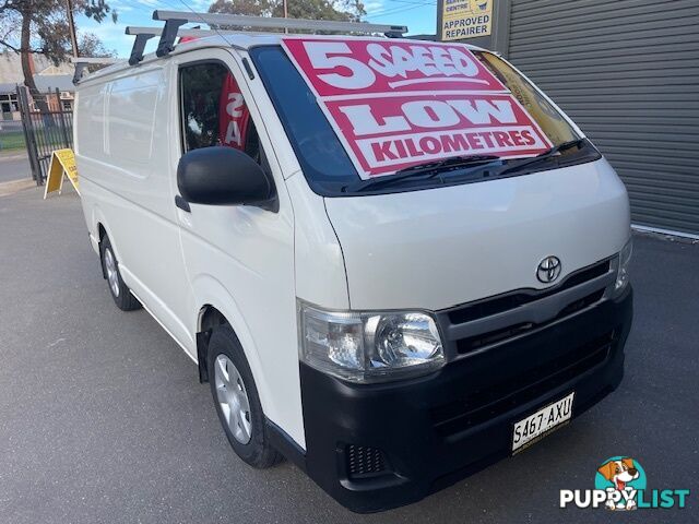 2013 TOYOTA HIACE LWB TRH201R MY12 UPGRADE 4D VAN