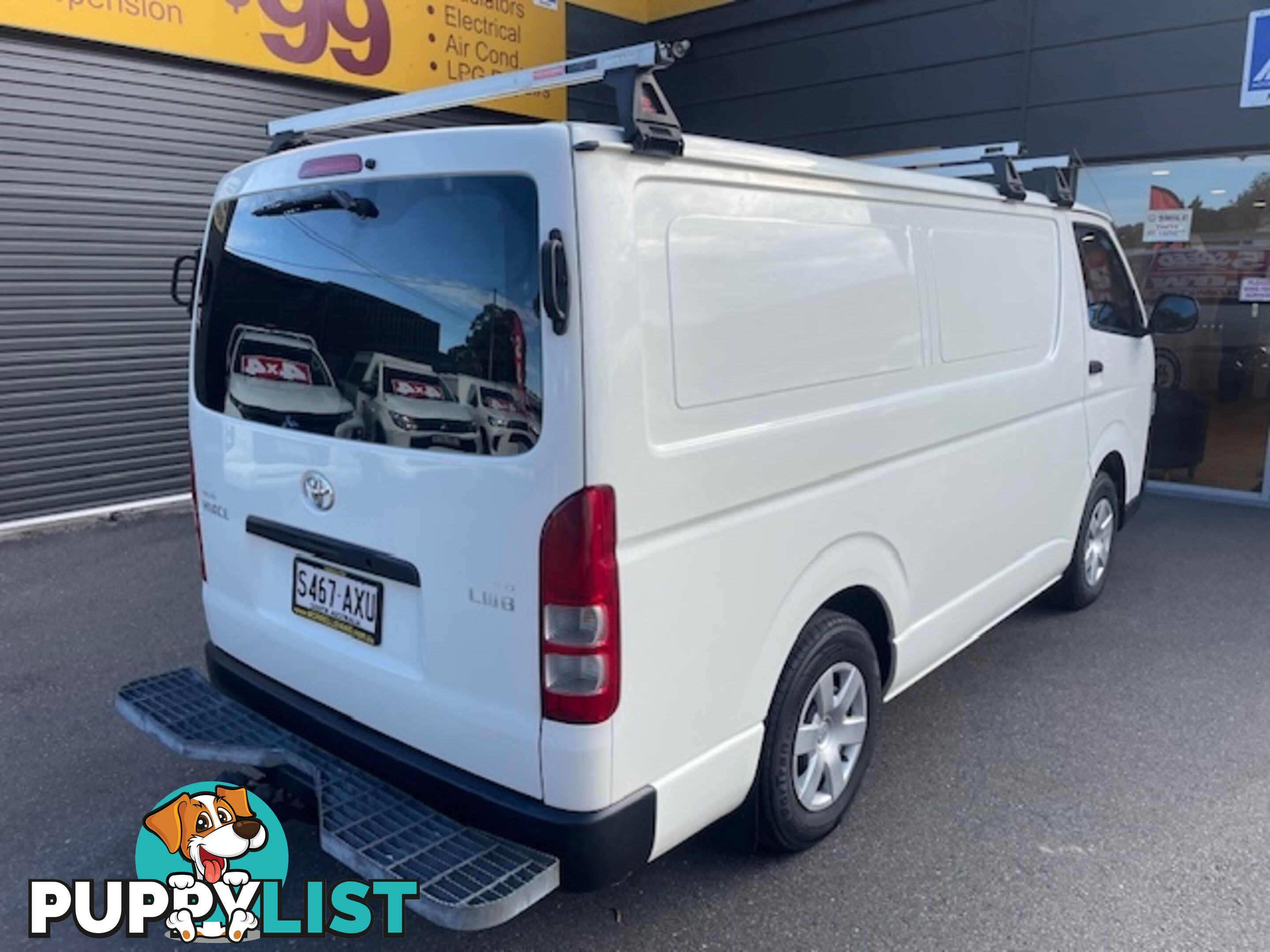 2013 TOYOTA HIACE LWB TRH201R MY12 UPGRADE 4D VAN