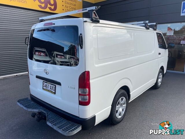 2013 TOYOTA HIACE LWB TRH201R MY12 UPGRADE 4D VAN