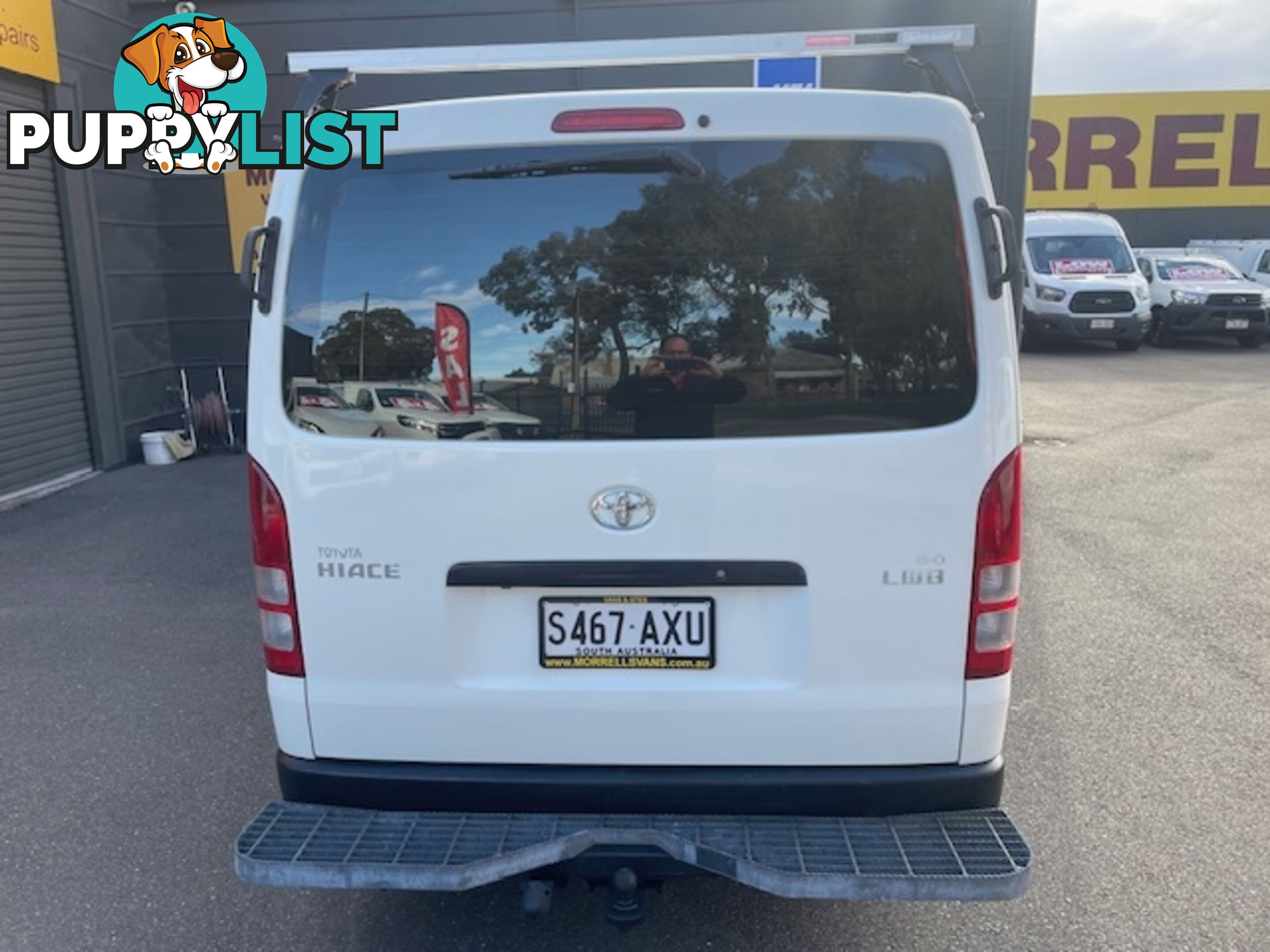2013 TOYOTA HIACE LWB TRH201R MY12 UPGRADE 4D VAN