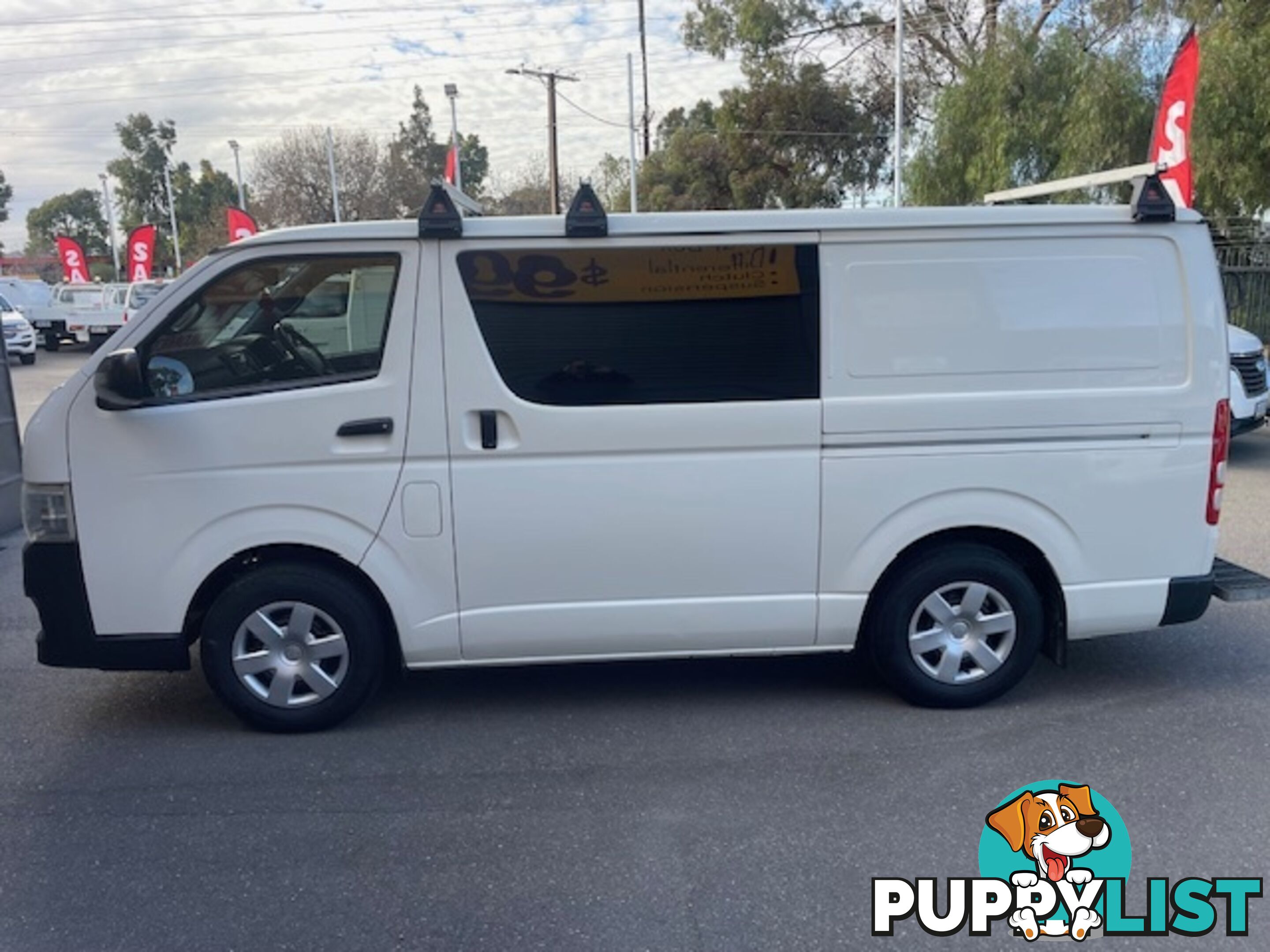 2013 TOYOTA HIACE LWB TRH201R MY12 UPGRADE 4D VAN