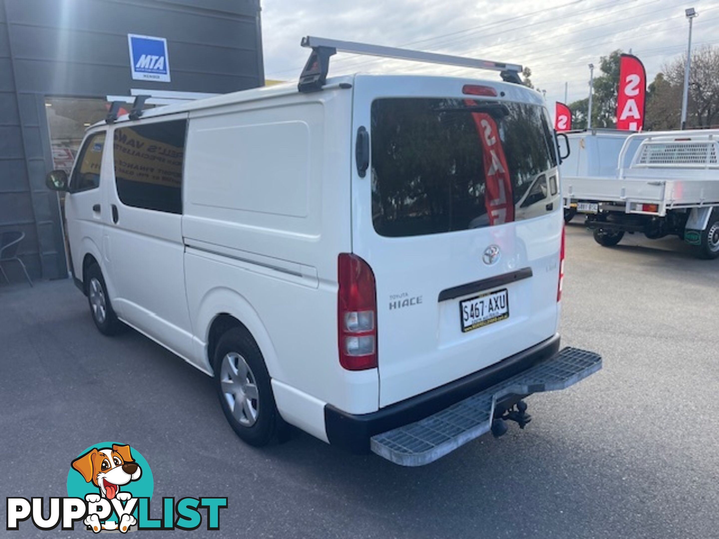 2013 TOYOTA HIACE LWB TRH201R MY12 UPGRADE 4D VAN