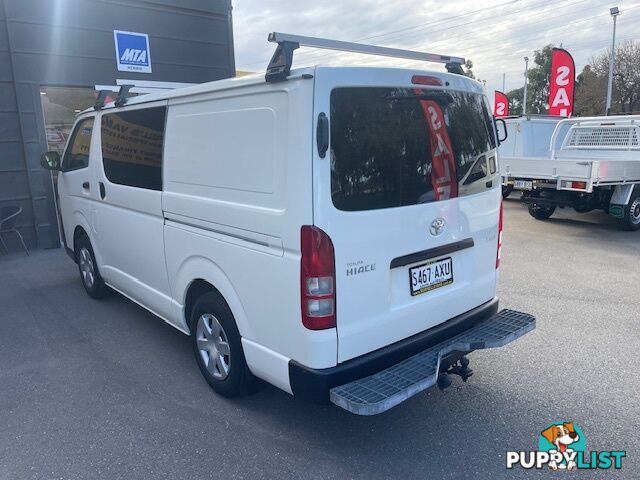 2013 TOYOTA HIACE LWB TRH201R MY12 UPGRADE 4D VAN