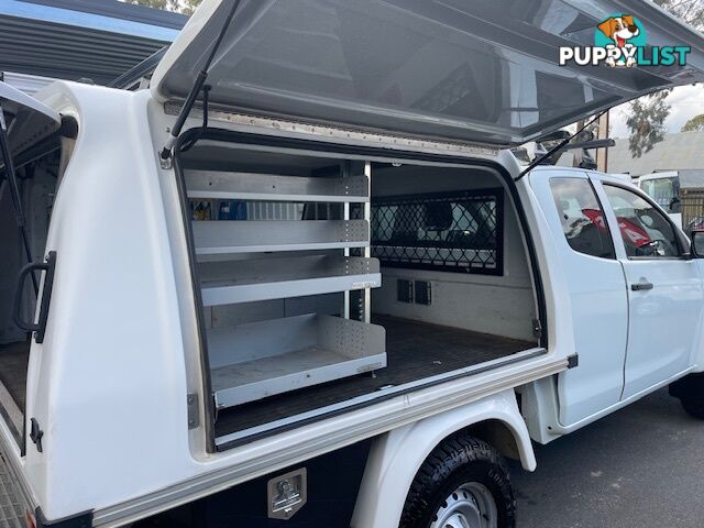 2018 ISUZU D-MAX SX 4X4 TF MY18 SPACE CCHAS