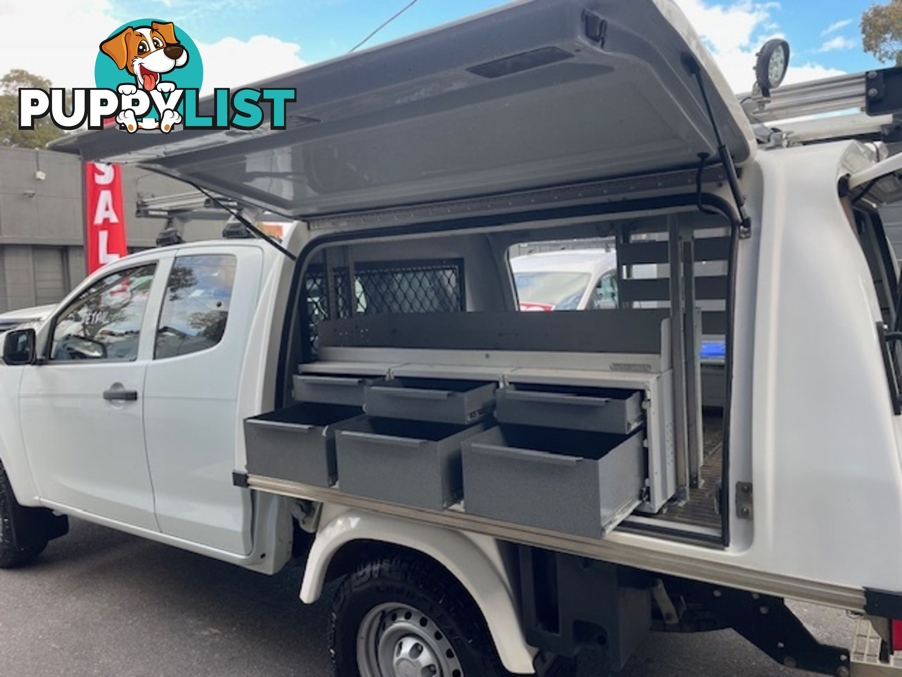 2018 ISUZU D-MAX SX 4X4 TF MY18 SPACE CCHAS