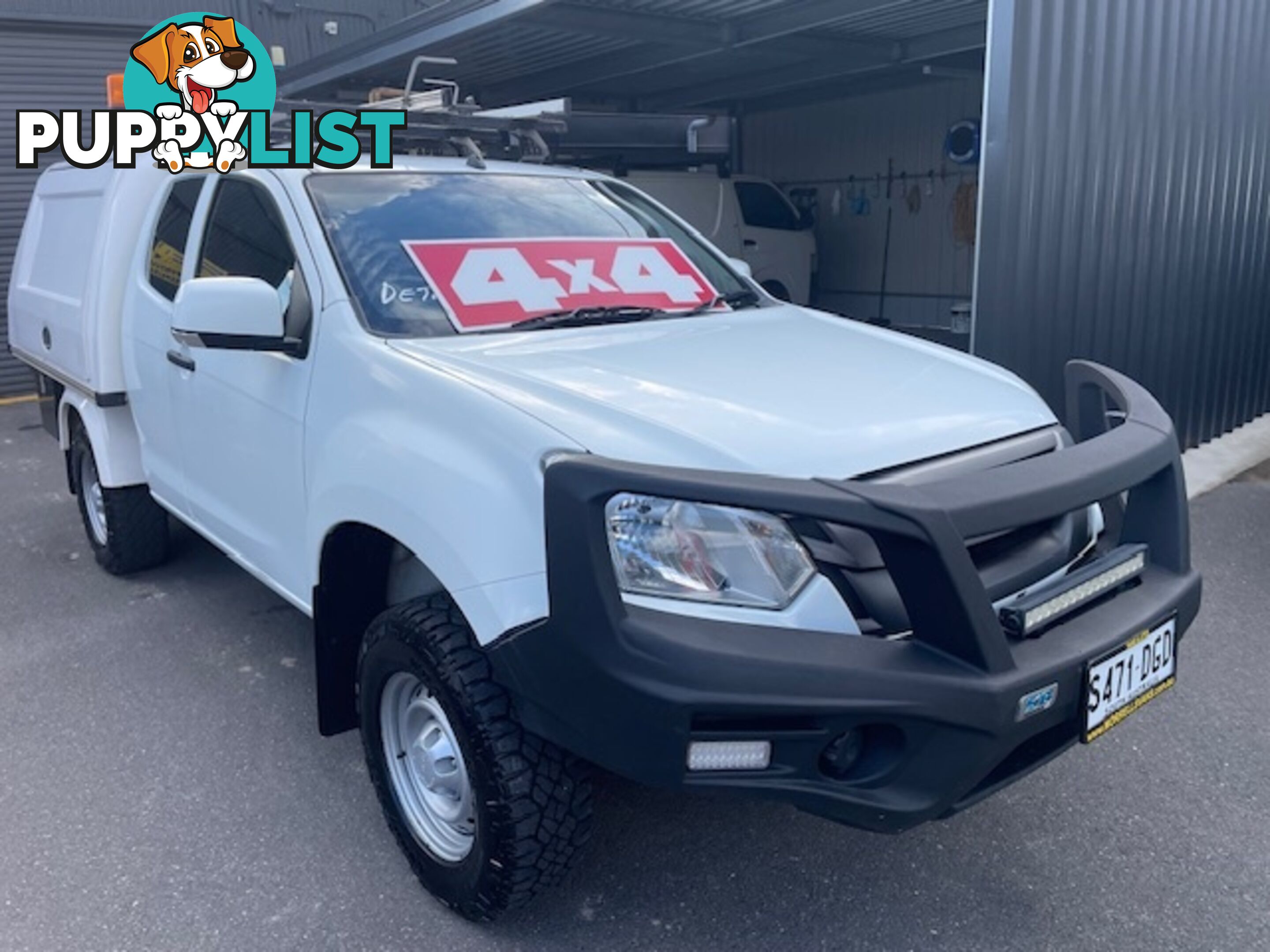 2018 ISUZU D-MAX SX 4X4 TF MY18 SPACE CCHAS