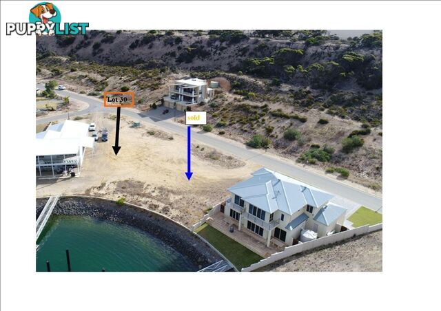 Lot 30 Marina Drive PORT VINCENT SA 5581