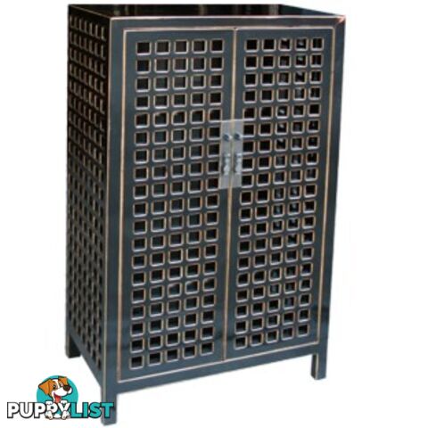 Black Chinese Storage Cabinet